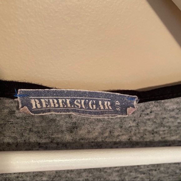 Rebel Sugar grey with black sleeves two lengths - Picture 3 of 5